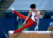 Bakıda idman gimnastikası üzrə Dünya Kubokunda ilk qaliblərin mükafatlandırma mərasimi keçirilib. Azərbaycan, 21 fevral, 2016